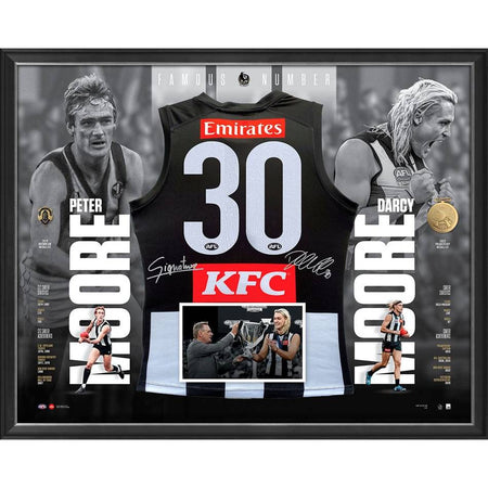 CARLTON Football Club Triple Signed Brownlow Guernsey
