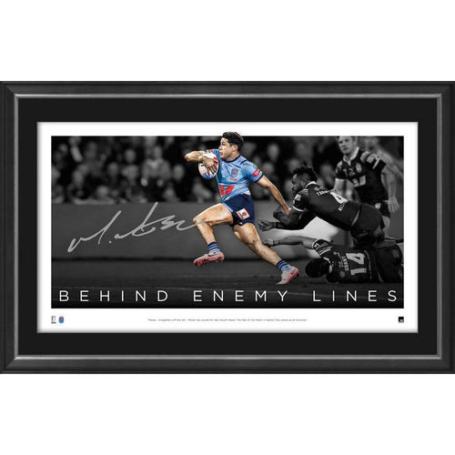 NRL-Mitchell Moses Signed NSW Blues Icon Series