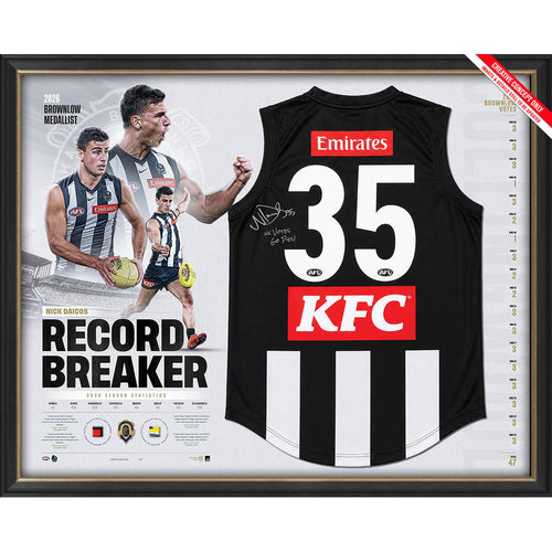 Nick Daicos 2026 Deluxe Brownlow Guernsey