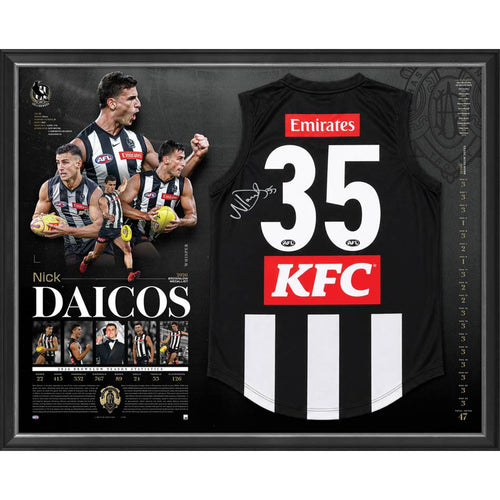Nick Daicos 2026 Brownlow Medal Signed Guernsey