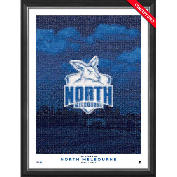 NORTH MELBOURNE 100 Years Mosaic Sportsprint