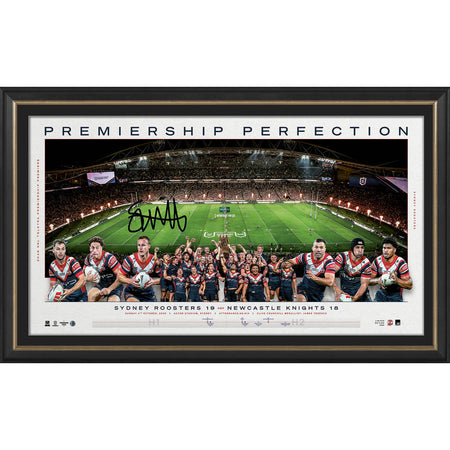 NRL-Nathan Cleary Full House Signed Jersey Display