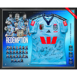 NRL-New South Wales Blues 2026 State of Origin Signed Framed Jersey