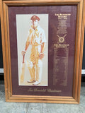 BRADMAN-The Bradman print and records/Framed