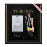 Scott Pendlebury 2014 Brownlow Vote Card Display