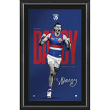 WESTERN BULLDOGS-Sam Darcy Signed Vertiramic
