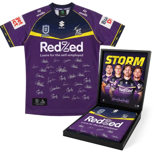 NRL-Melbourne Storm 2026 Squad Signed Jersey