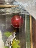 CRICKET-Jeff Thomson signed Cricket Ball with Image & Record