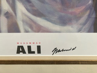 BOXING-Muhammad Ali Print Signed