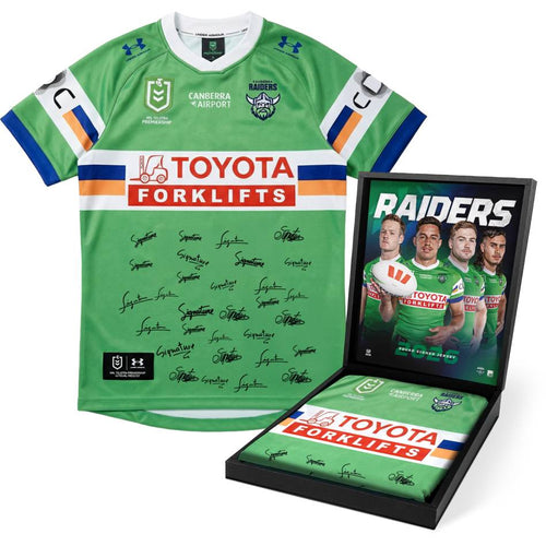 NRL-Canberra Raiders 2026 Squad Signed Jersey