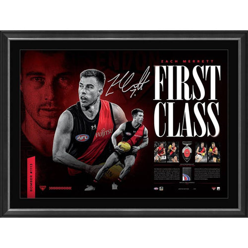 Zach Merrett Signed Lithograph