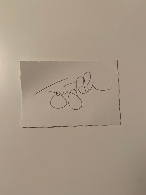 South African Cricketer Card SIGNED - Jonty Rhodes