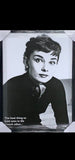 MOVIES-Audrey Hepburn Poster Framed