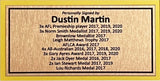 RICHMOND-Dustin Martin Signed 2020 Grand Final Jersey Framed