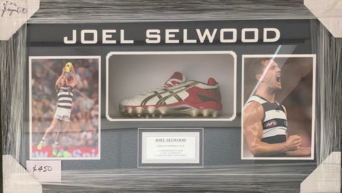 Geelong - Joel Selwood Signed Boot
