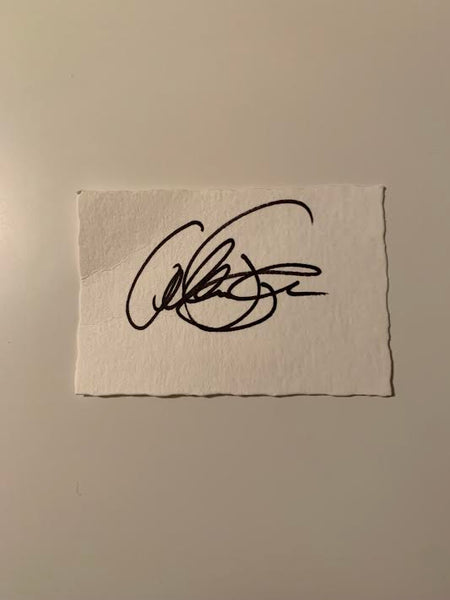 Australian Test Cricketer Card SIGNED - Callum Ferguson