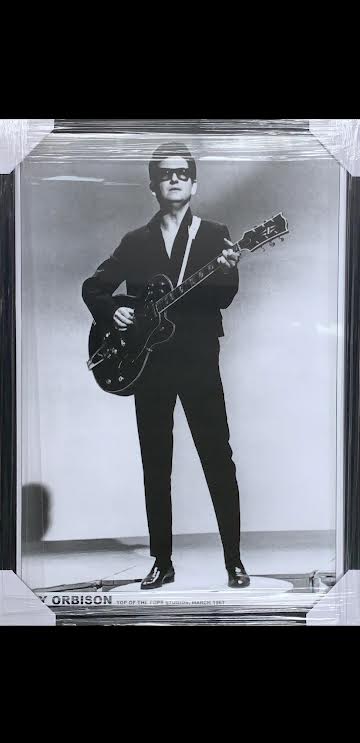 MUSIC-Roy Orbison Poster Framed