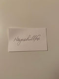 Australian Test Cricketer Card SIGNED - Wayne Phillips