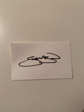 Australian Test Cricketer Card SIGNED - Stuart Law