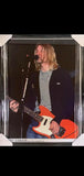 MUSIC-Kurt Cobain Poster Framed