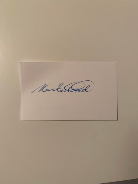 Australian Test Cricketer Card SIGNED - Ken Eastwood