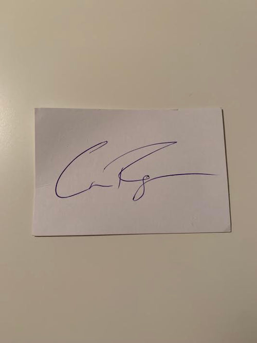 Australian Test Cricketer Card SIGNED - Chris Rogers