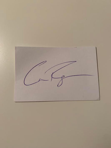 Australian Test Cricketer Card SIGNED - Chris Rogers