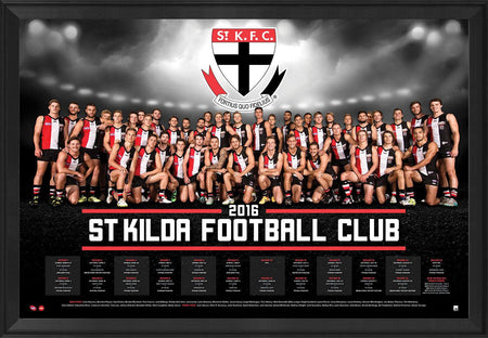 St Kilda 2000 Team Poster