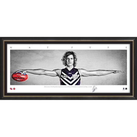 Essendon-Dyson Heppell Signed Large Wings Framed
