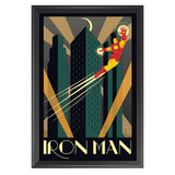 GENERAL-Iron Man - Marvel Comics - Framed