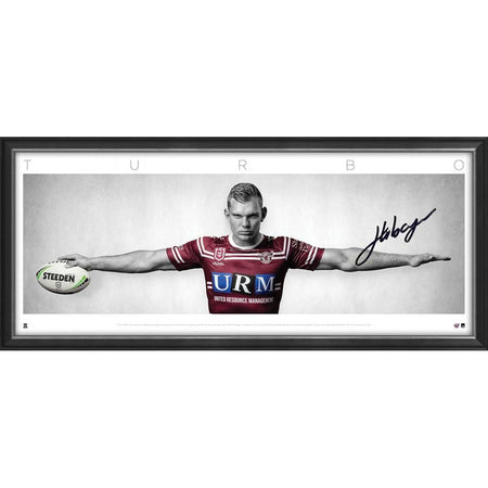 NRL - Kalyn Ponga Large Signed Wings