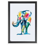 ART-Watercolour Elephant - Matteo - Framed