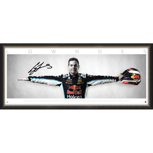 CAR RACING-CRAIG LOWNDES SIGNED WINGS