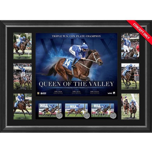 HORSE RACING-Winx - Queen of the Valley Print