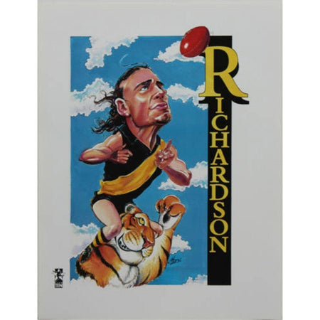RICHMOND TIGERS 2002 SIGNED POSTER