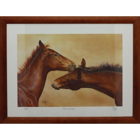 HORSE RACING-VRC Derby - 150th Anniversary Framed