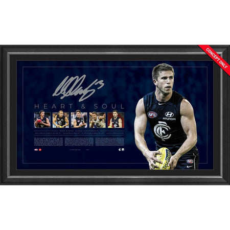 CARLTON-CURNOW COLEMAN MEDAL SIGNED GUERNSEY DISPLAY 2022