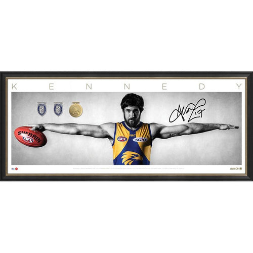 WEST COAST EAGLES-JOSH KENNEDY SIGNED DELUXE WINGS