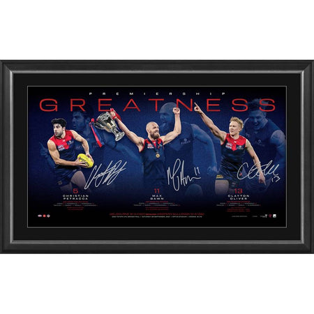 Melbourne Demons 2021 Grand Final Signed Panorama