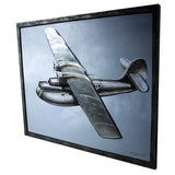 3D Aeroplane  Oil Painting