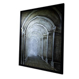 3D - Archways  Framed Canvas