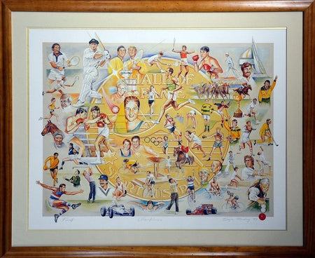 Olympics - GOLDEN GLORY DELUXE LITHOGRAPH
