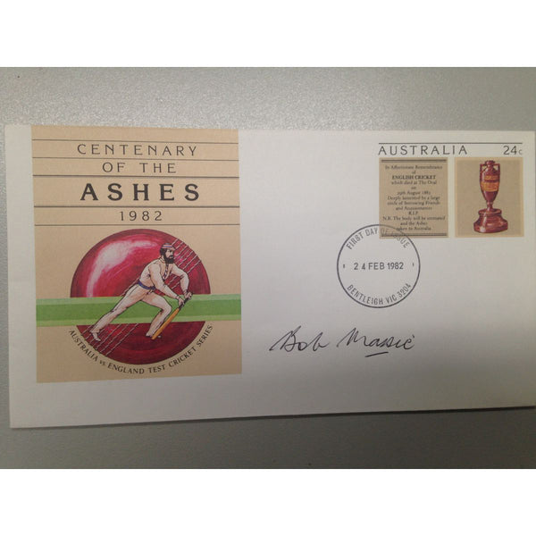 Australian Test Cricketer Signed Envelope: Bob Massie
