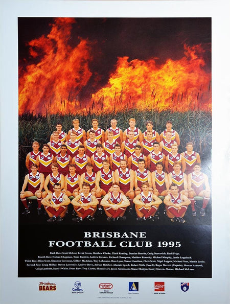 Fitzroy 1994 Team Poster