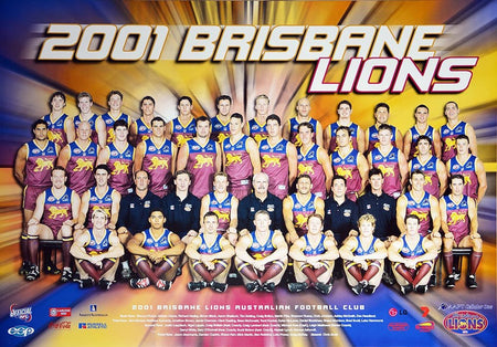 BRISBANE LIONS-Michael Voss Champion Poster