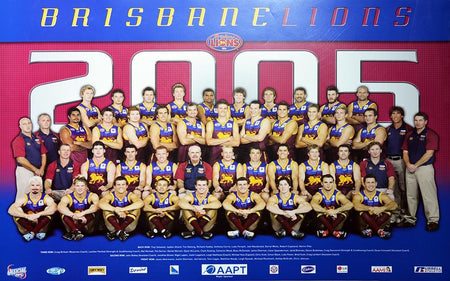 Brisbane Lions 2024 Premiers Medal Display