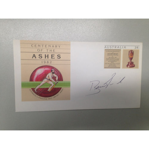Australian Test Cricketer Signed Envelope: Bruce Reid