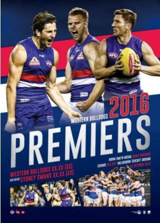 2016 Premiers Poster Framed