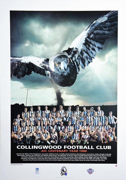 Collingwood 1996 Team Poster