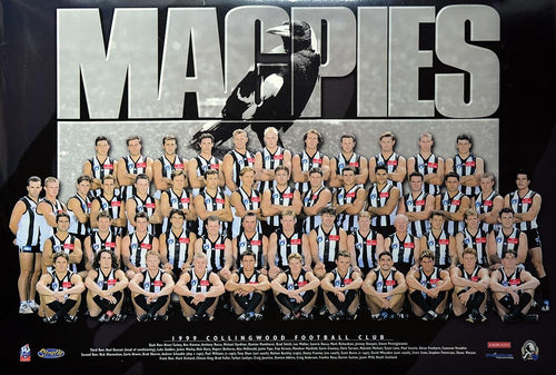 Collingwood 1999 Team Poster